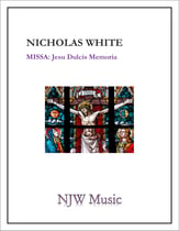 MISSA: Jesu Dulcis Memoria SATB choral sheet music cover